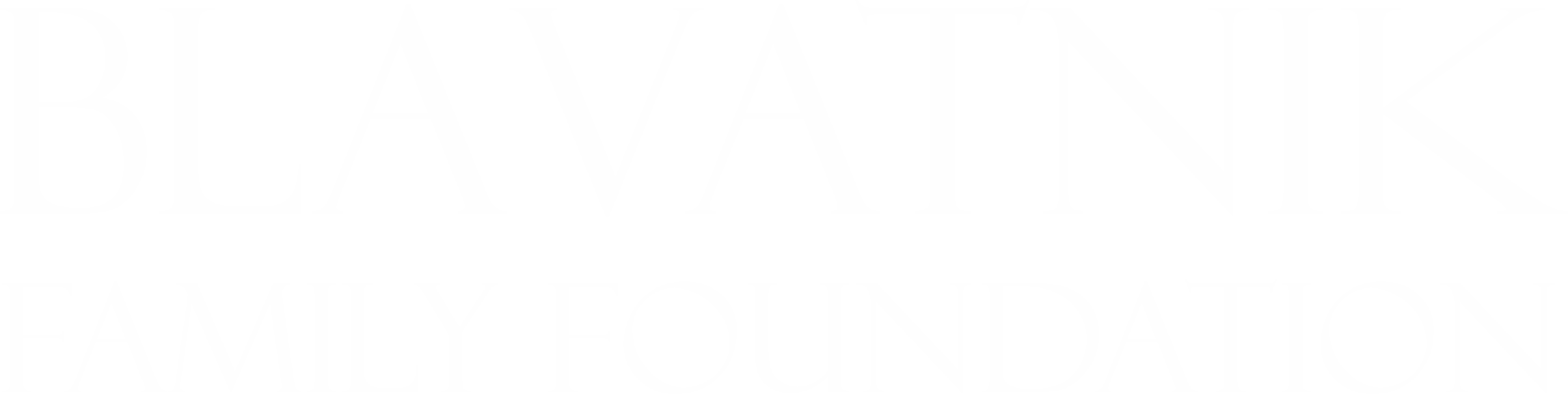 BLAVATNIK FAMILY FOUNDATION